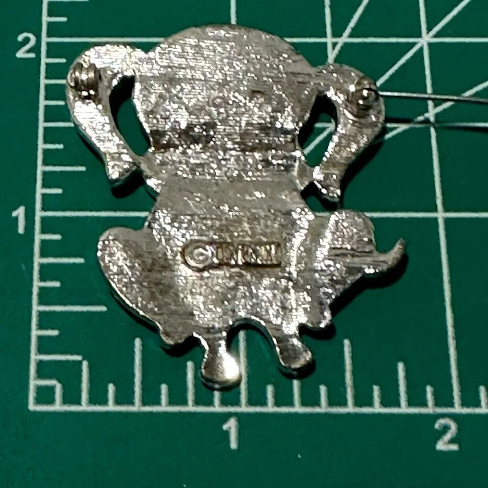 Sarah Coventry‎ Lovenirk Dog Brooch Enamel Puppy Pin Cute Pet Animal Lover Gift